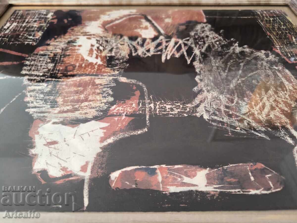 ButGeorgi Vanev-mixed technique, signed 1990. - 6