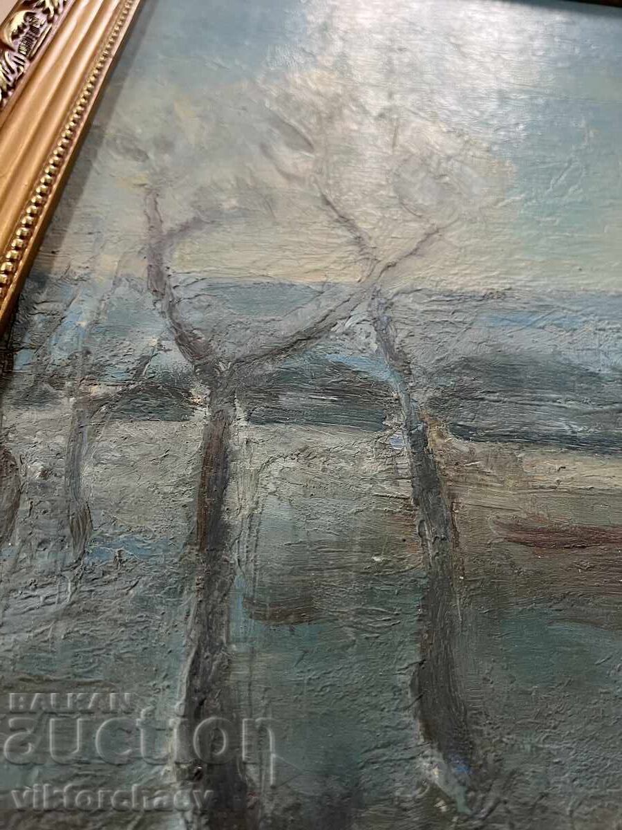 Delivery of Shteryu R. Shterev master painting - “Evening” Delivery of Shteryu R. Shterev master painting - “Evening”