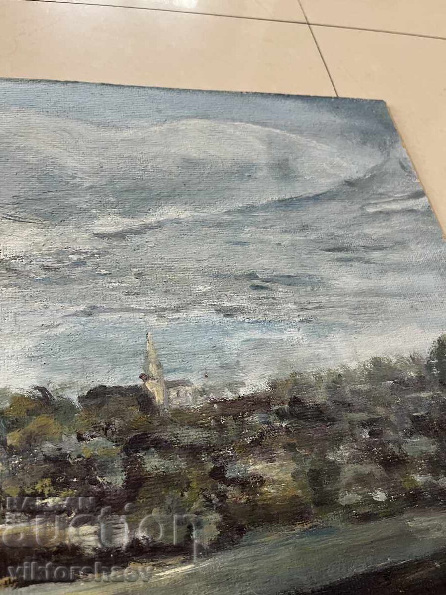 Delivery of Old master painting - Landscape Delivery of Old master painting - Landscape