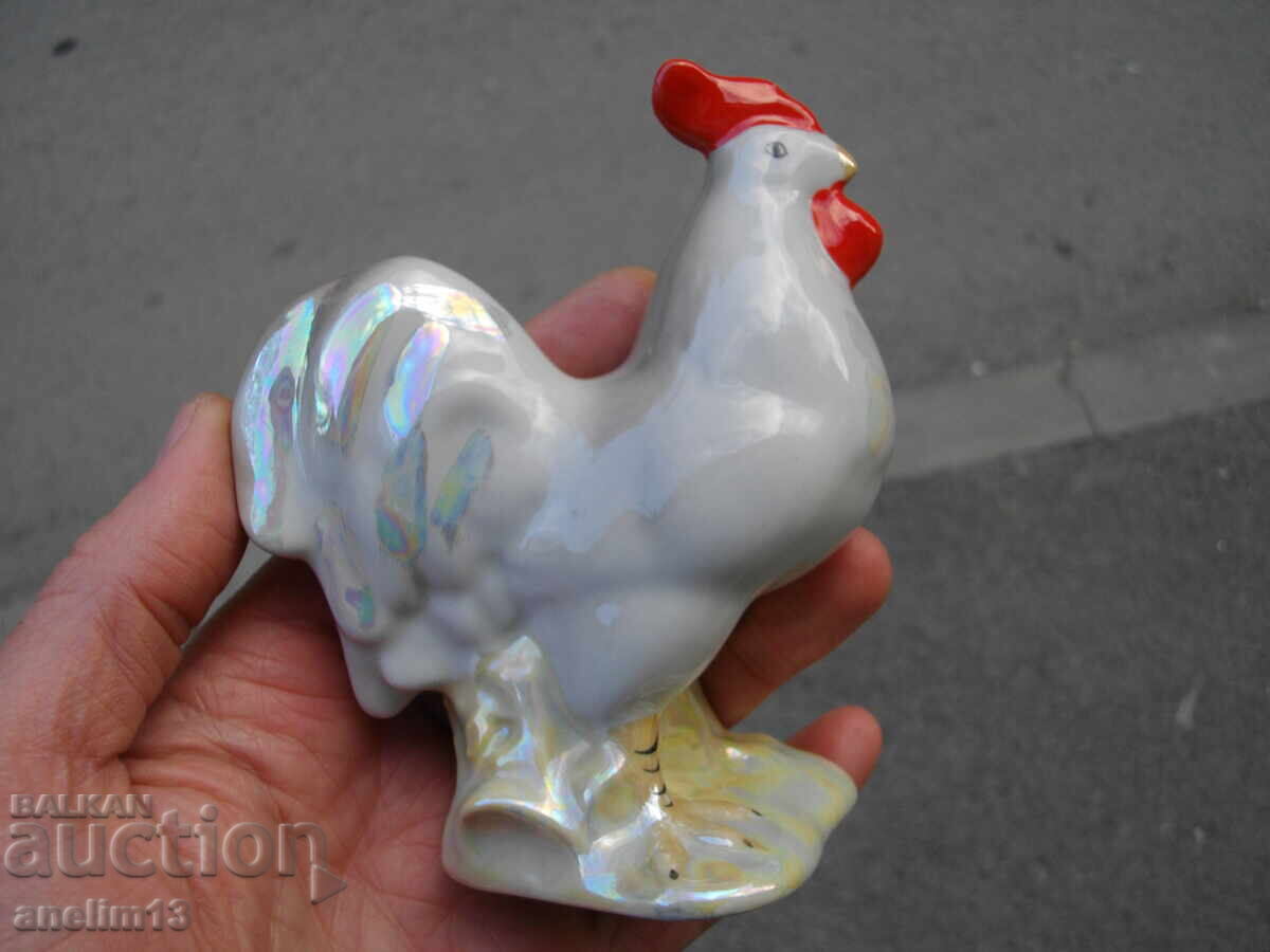 Auction OLD USSR PORCELAIN COCK Auction OLD USSR PORCELAIN COCK