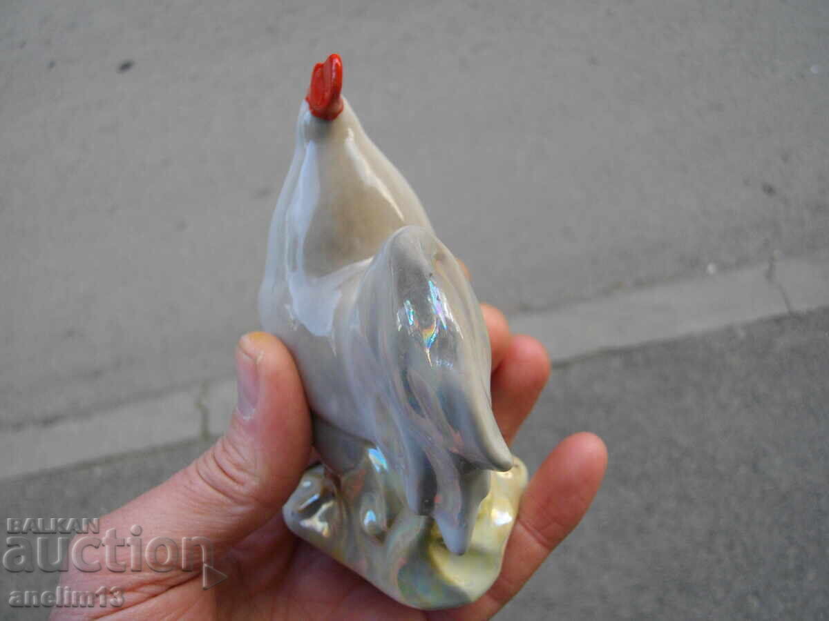 OLD USSR PORCELAIN COCK - 6 OLD USSR PORCELAIN COCK - 6