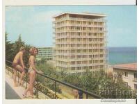 Card Bulgaria Varna Nisipurile de Aur Hotel „Berlin” 3*