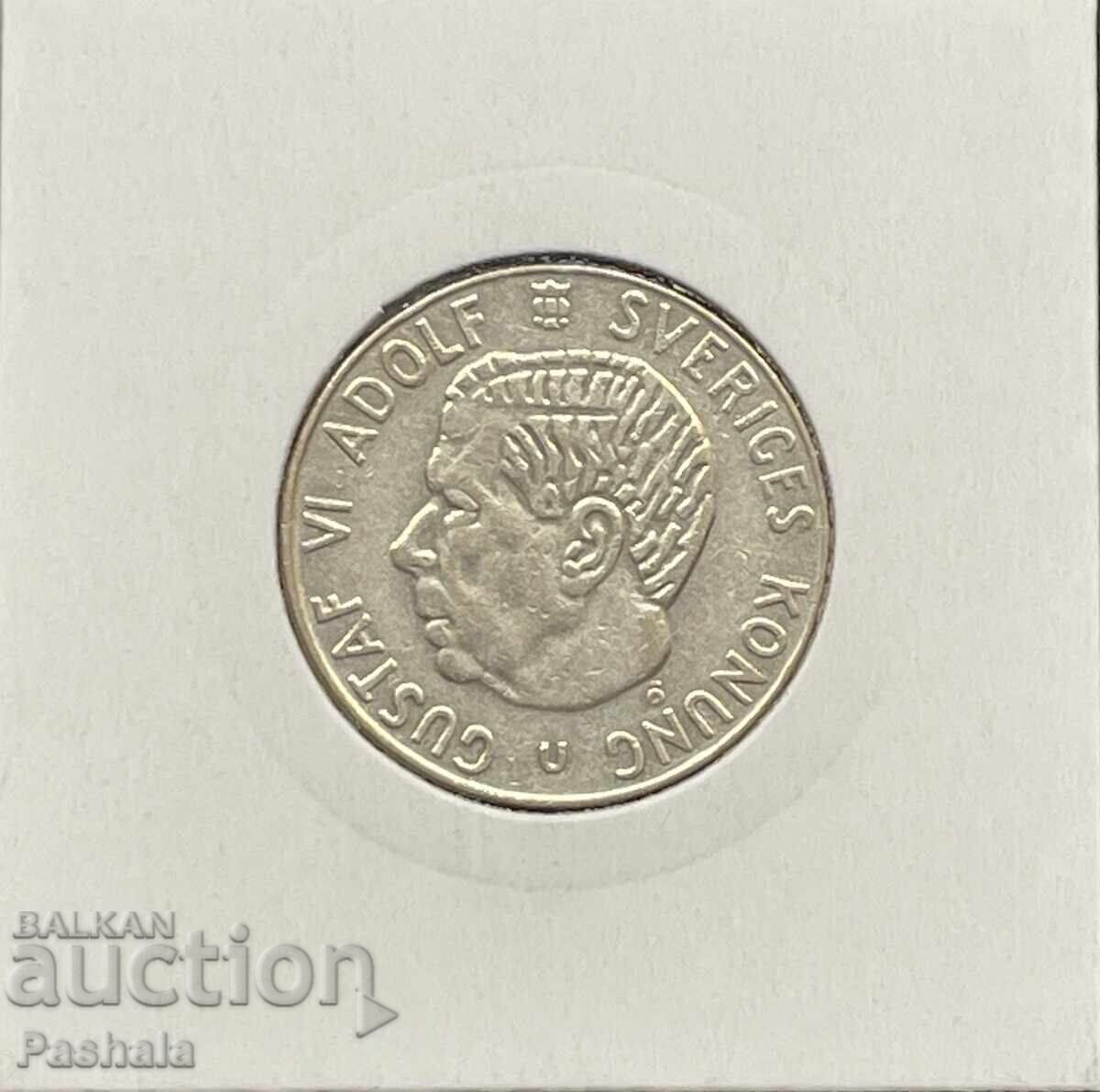 Sweden 1 kroner 1962. Silver. with price 12.00 BGN | € 6.14 Sweden 1 kroner 1962. Silver. with price 12.00 BGN | € 6.14