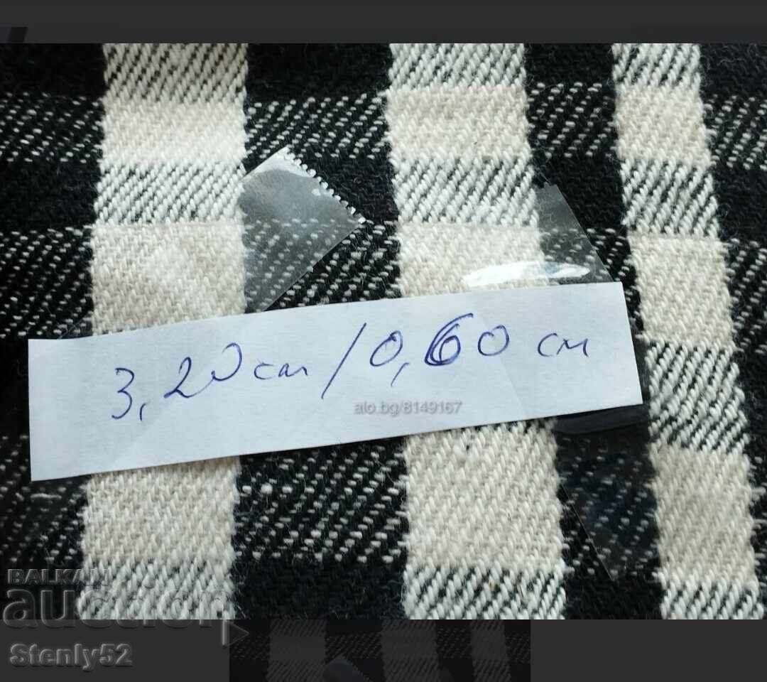 Wool fabric measuring 3.20/0.60 cm with price 20.00 BGN | € 10.23 Wool fabric measuring 3.20/0.60 cm with price 20.00 BGN | € 10.23
