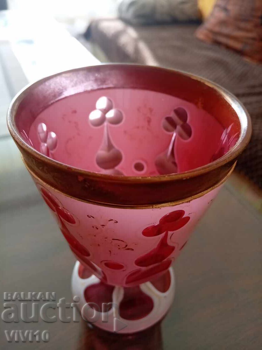 Antique Bohemia enamel mug Antique Bohemia enamel mug