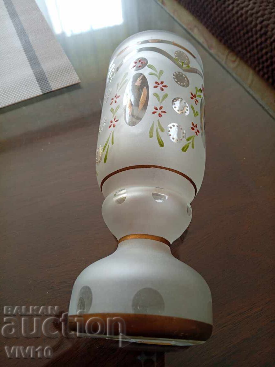 Delivery of Antique Bohemia Cup with Gilding