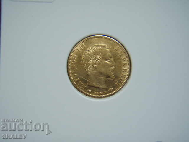 5 franci 1860 A Franța (5 franci Franța) - XF/AU (aur) - 5