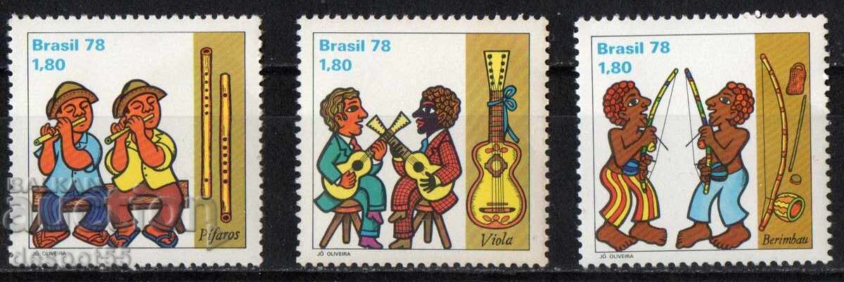 1978. Βραζιλία. Λαϊκοί μουσικοί. 1978. Βραζιλία. Λαϊκοί μουσικοί.