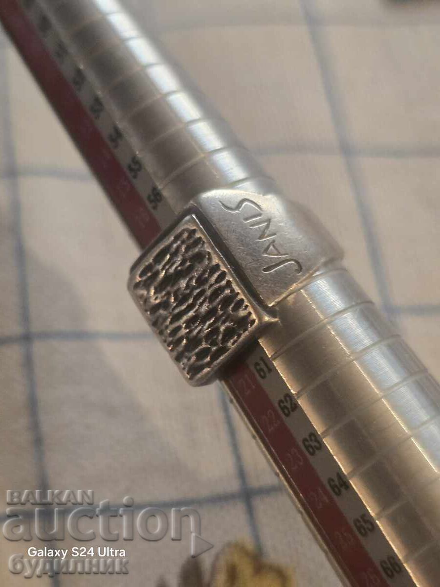 Сребърен Масивен пръстен 19мм 925 Проба. Сребърен Масивен пръстен 19мм 925 Проба.