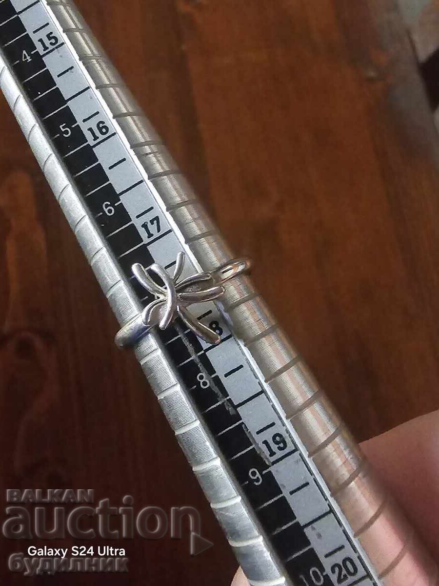 Silver ring 17mm 925 Sample. Silver ring 17mm 925 Sample.