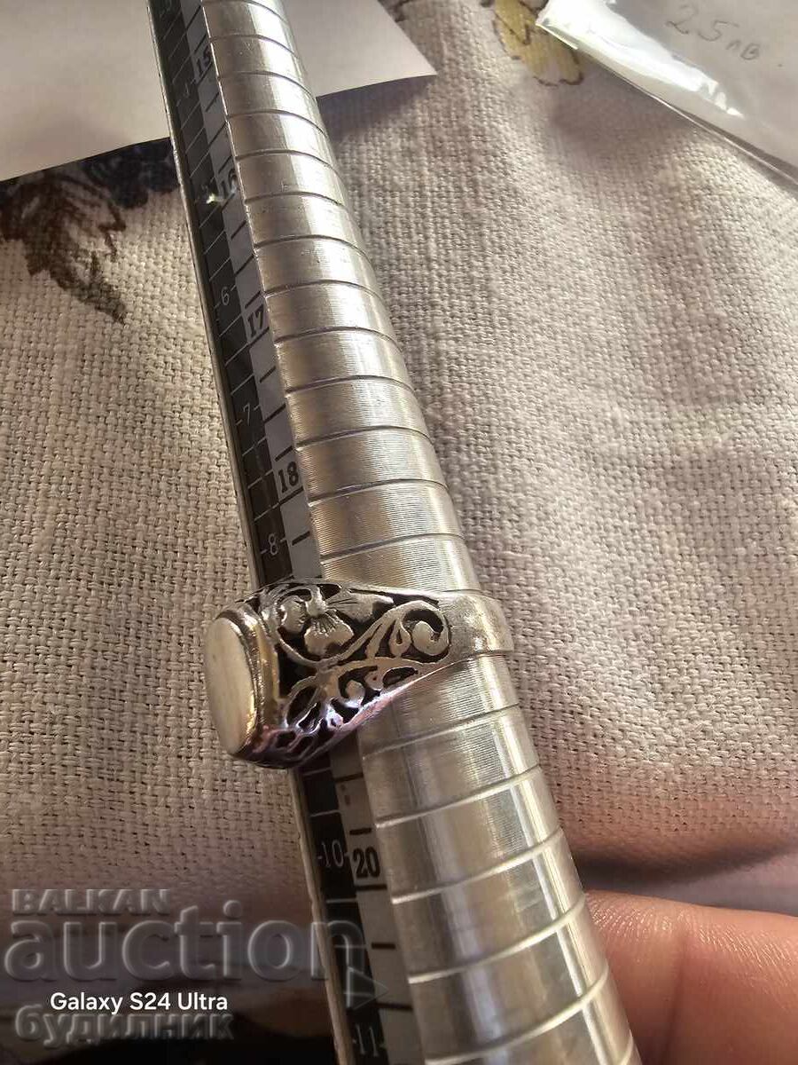 Delivery of Silver ring 19mm 925 Sample. Delivery of Silver ring 19mm 925 Sample.