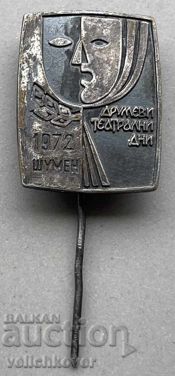39980 Bulgaria sign Drumevi Theater Days Shumen 1972 39980 Bulgaria sign Drumevi Theater Days Shumen 1972