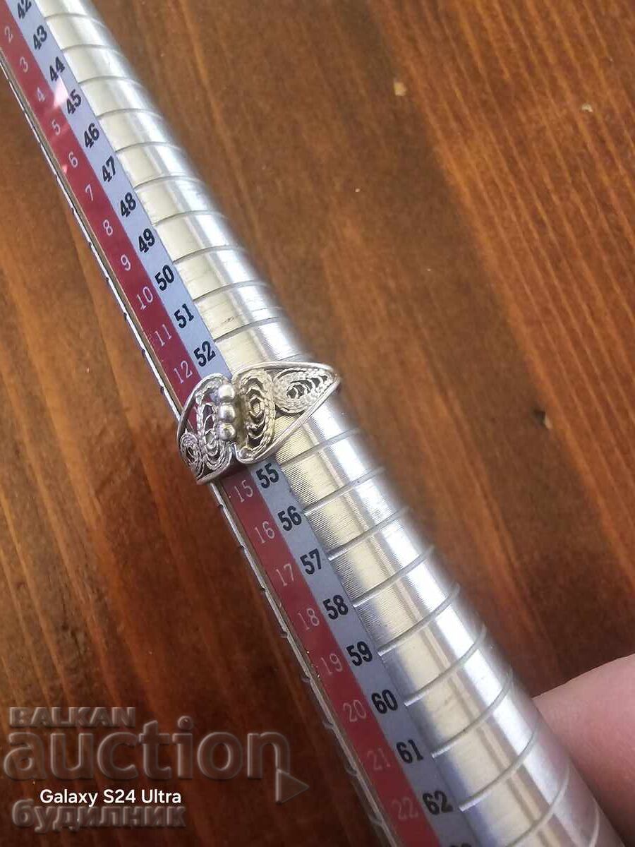 Auction Silver ring 17mm 925 Sample. Auction Silver ring 17mm 925 Sample.