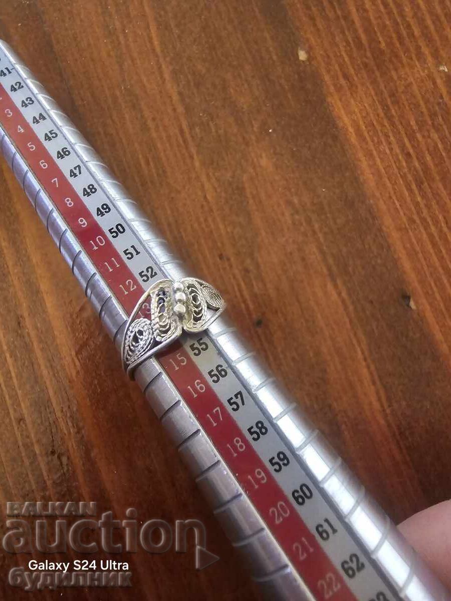 Delivery of Silver ring 17mm 925 Sample. Delivery of Silver ring 17mm 925 Sample.