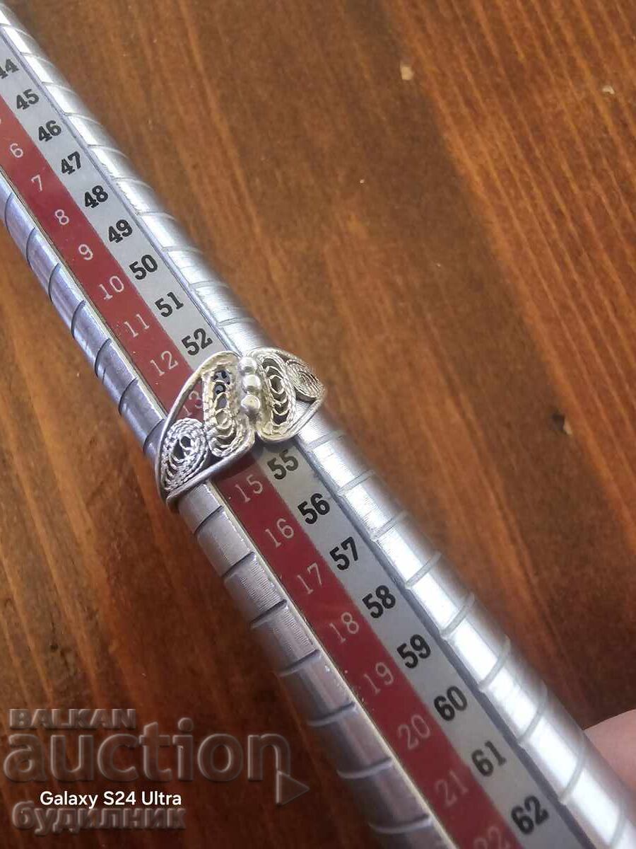 Silver ring 17mm 925 Sample. - 5 Silver ring 17mm 925 Sample. - 5