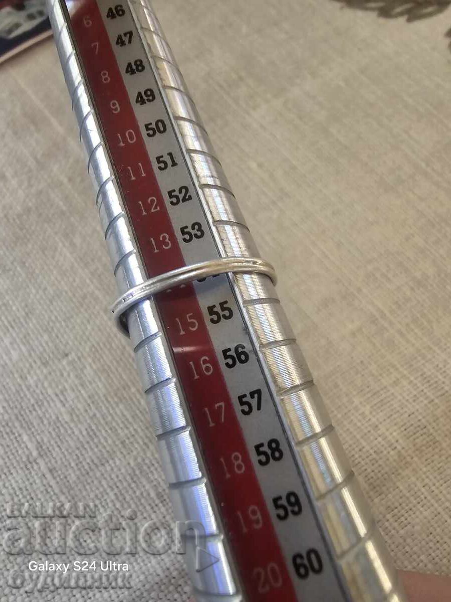 Silver ring 17mm 925 Sample. - 7 Silver ring 17mm 925 Sample. - 7
