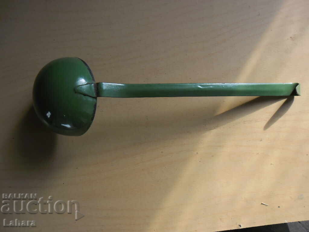 Старинен емайлиран чирпак - 5