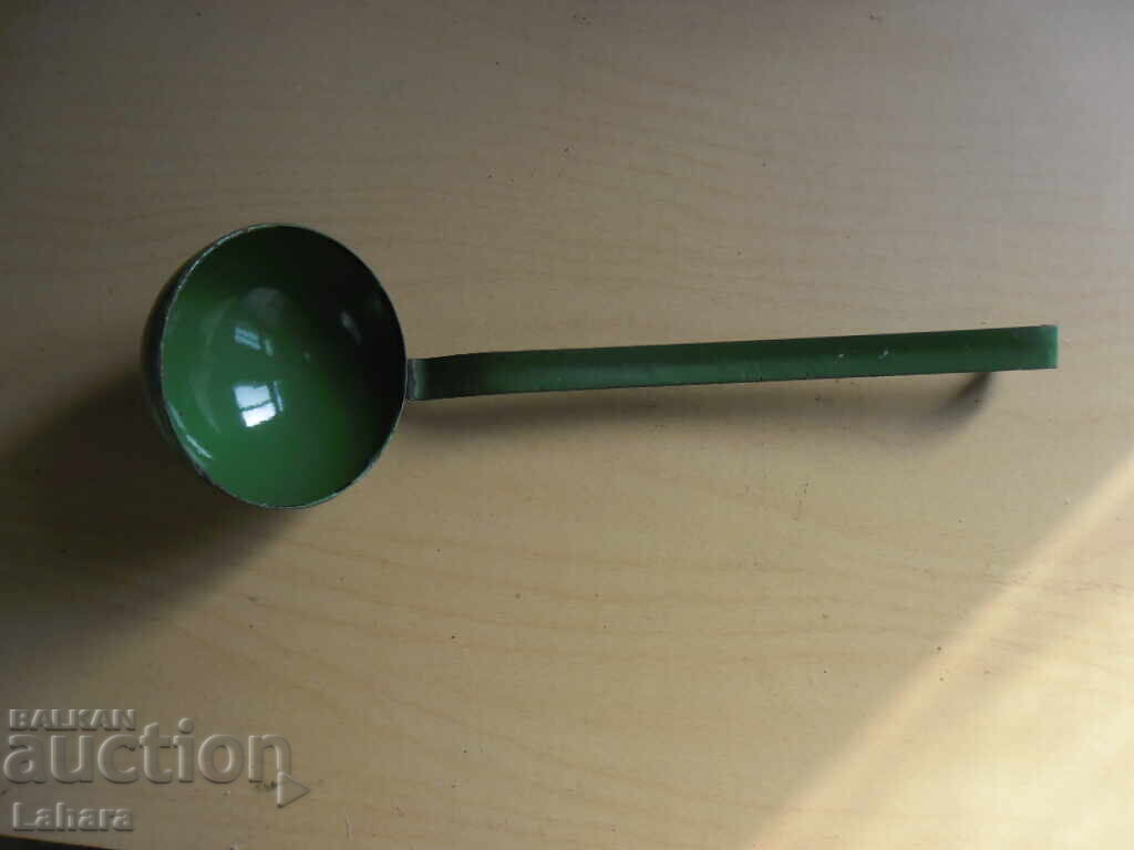 Antique enameled chirpak Antique enameled chirpak