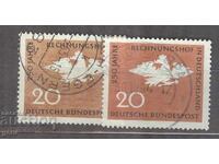 Germania BRD Germania FRG Mi 452 diferenta de culoare 1s1