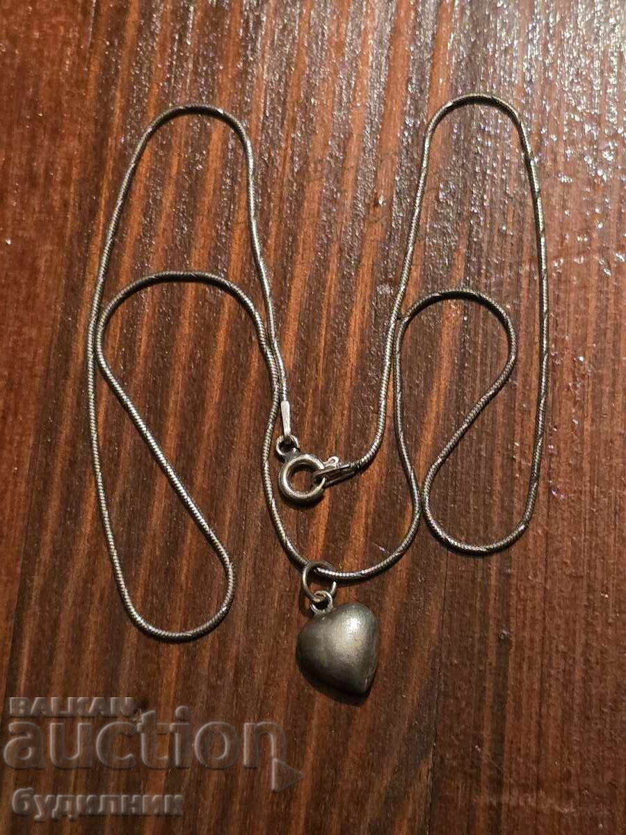 Delivery of Silver chain with pendant, 925, 44cm.