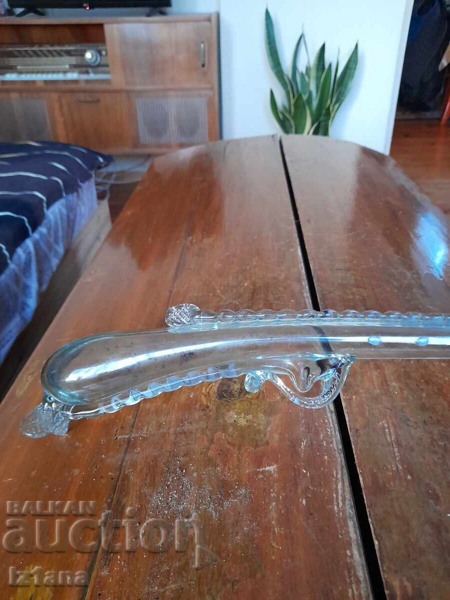 Old glass bottle Rifle with price 32.00 BGN | € 16.36 Old glass bottle Rifle with price 32.00 BGN | € 16.36