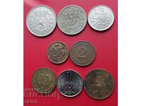 Mixed lot of 8 coins