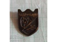 Badge - Pazardzhik coat of arms