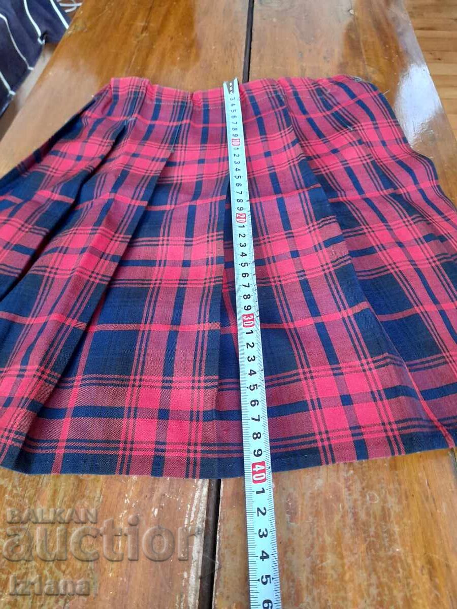 Fusta plisata pentru copii vechi, fusta - 5