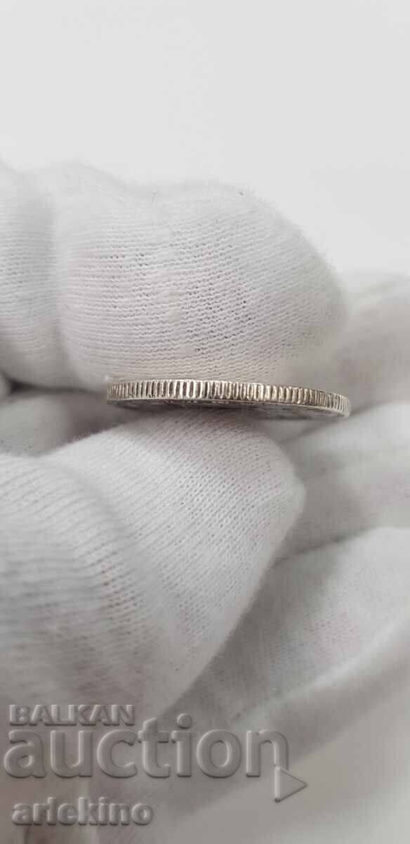 Collectible silver coin 2 pesetas 1870 Spain - 5 Collectible silver coin 2 pesetas 1870 Spain - 5