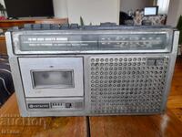 Old Hitachi radio cassette player