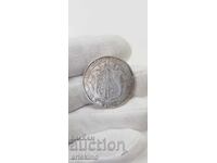 Collectible silver coin 1/2 crown 1902 England