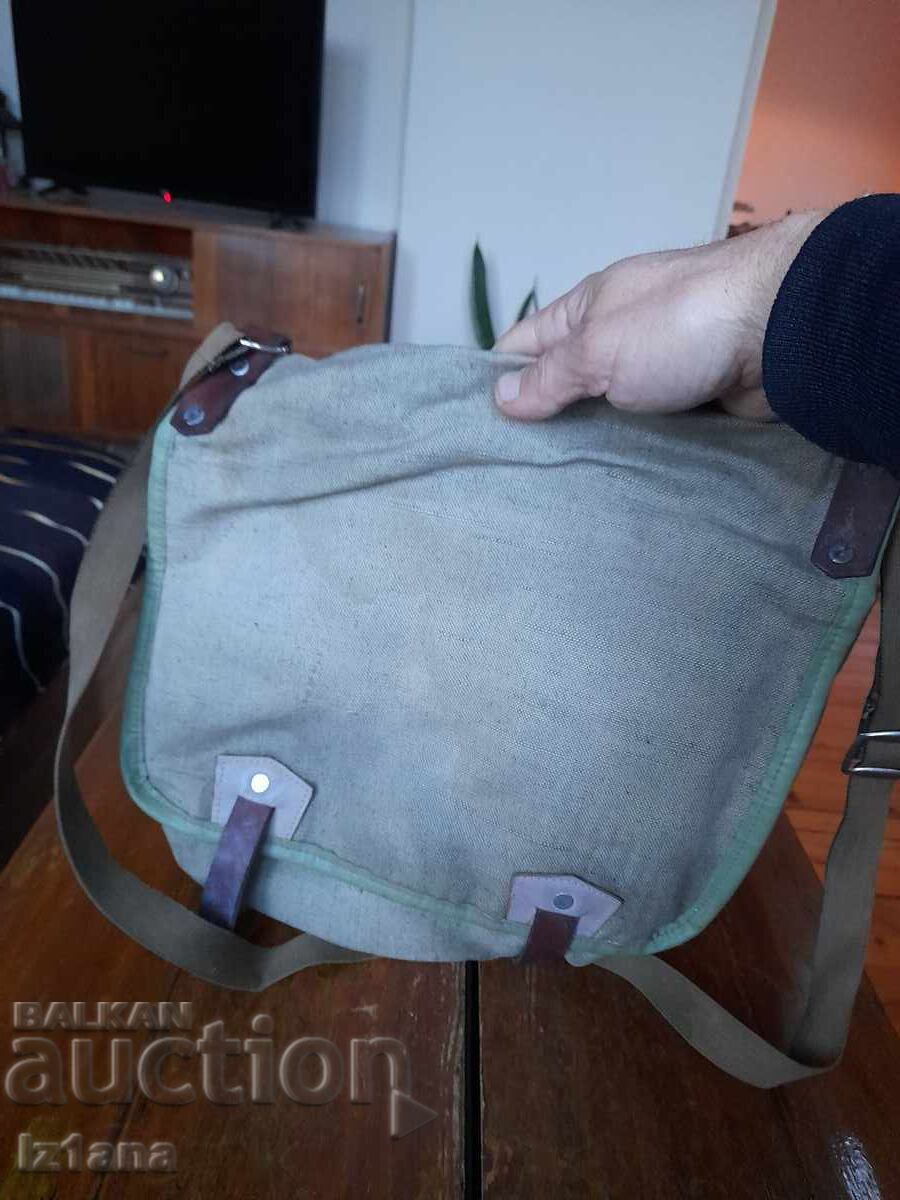 Geantă veche de pânză - 7