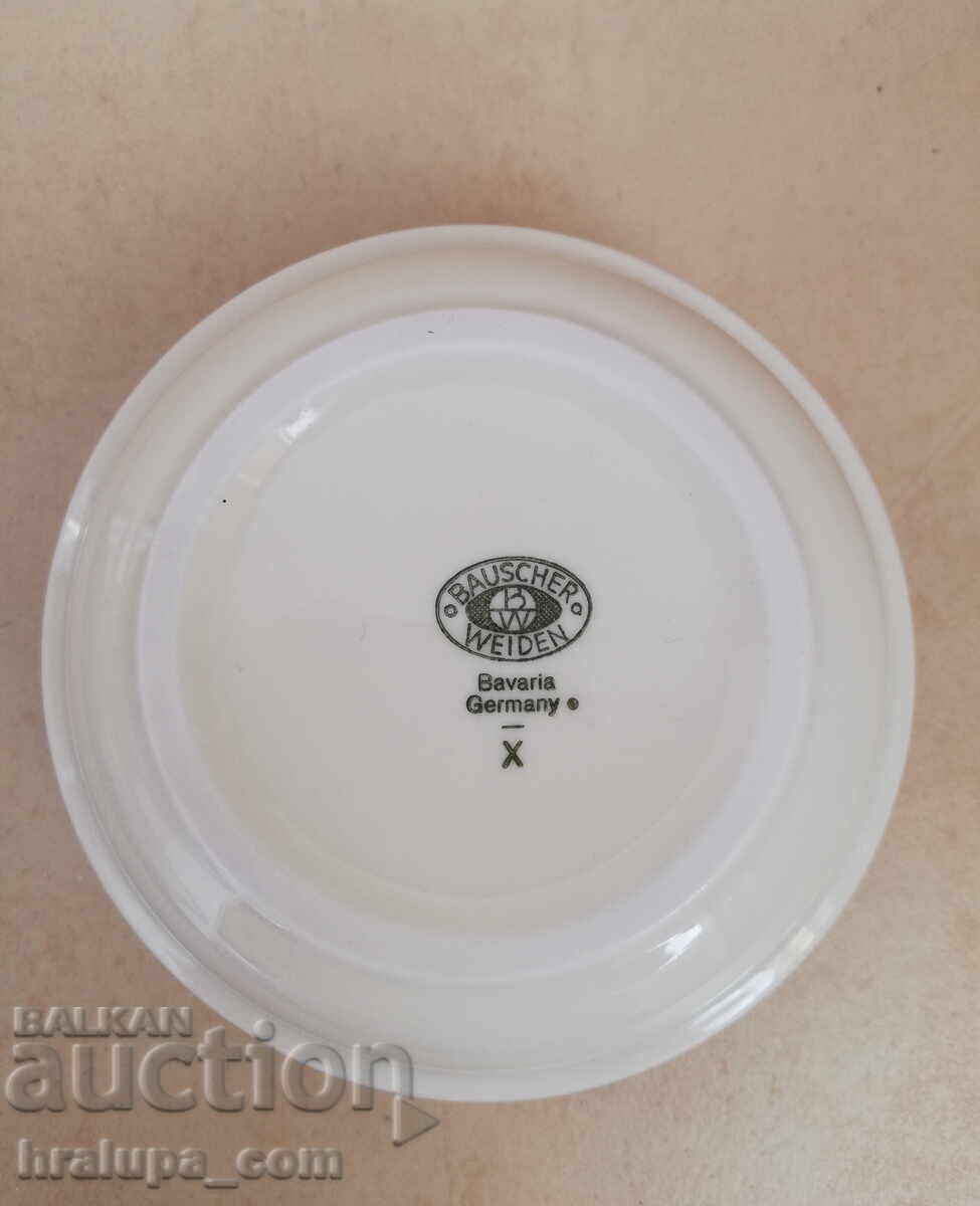 Παράδοση Τασάκι πορσελάνης Bauscher Weiden Βαυαρία Γερμανία Παράδοση Τασάκι πορσελάνης Bauscher Weiden Βαυαρία Γερμανία
