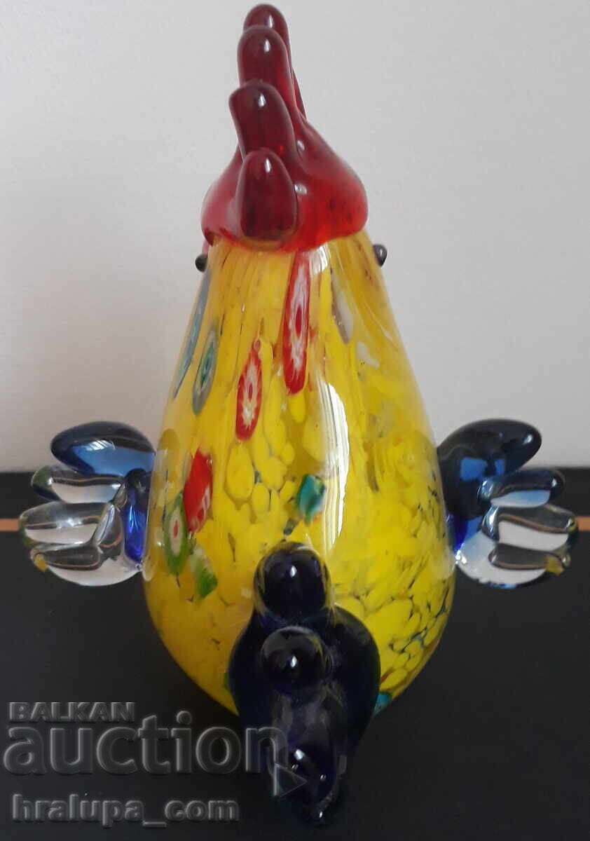 Доставка на Стъклена фигура петел Murano Доставка на Стъклена фигура петел Murano