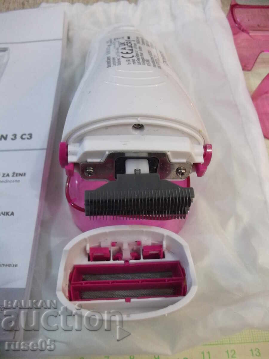 "SILVERCREST SLSN 3 C3" women's razor, working - 7 "SILVERCREST SLSN 3 C3" women's razor, working - 7