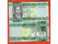 ЮЖЕН СУДАН SOUTH SUDAN 1 Паунд емисия issue 2011 НОВА UNC