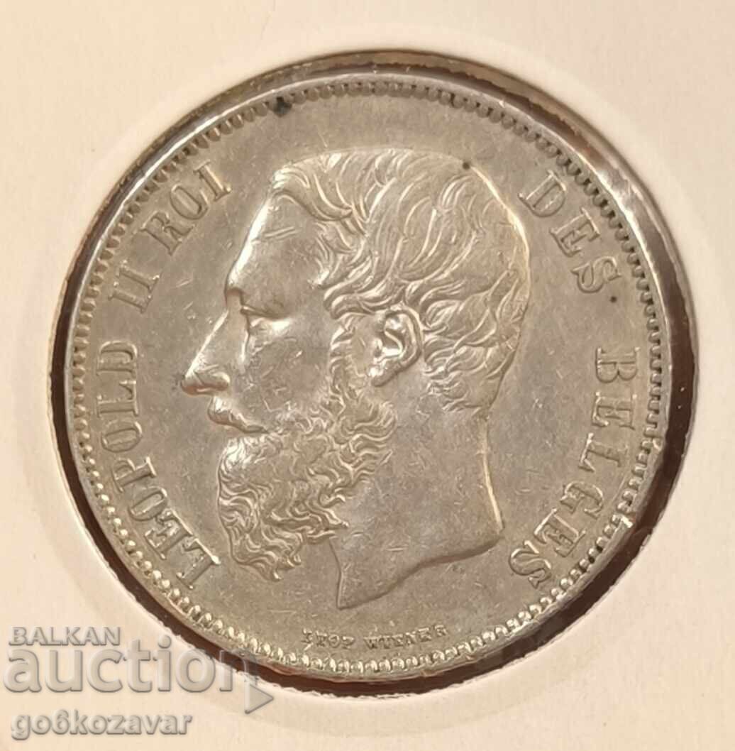 Белгия 5 франка 1870г Сребро! Колекция ! с цена € 68.00 | 133.00 лв. Белгия 5 франка 1870г Сребро! Колекция ! с цена € 68.00 | 133.00 лв.