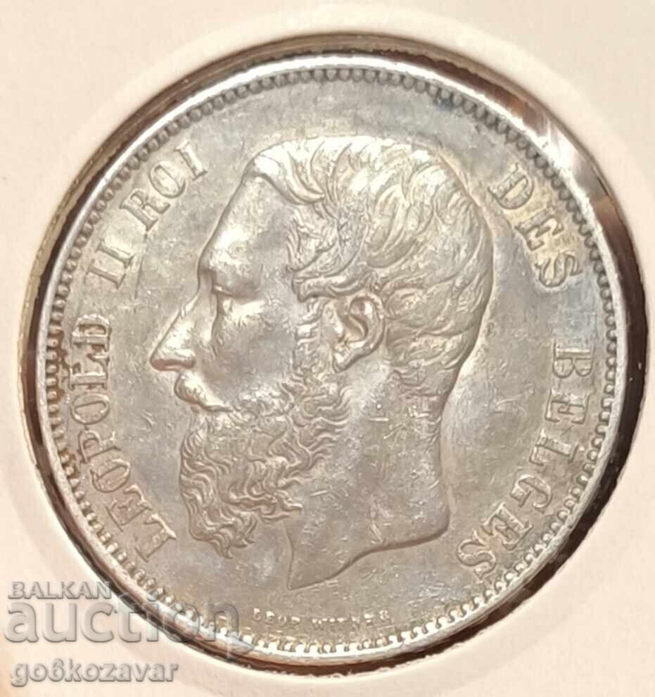 Belgia 5 franci 1873 Argint! Colectare! cu preț € 67.00 | 131.04 BGN