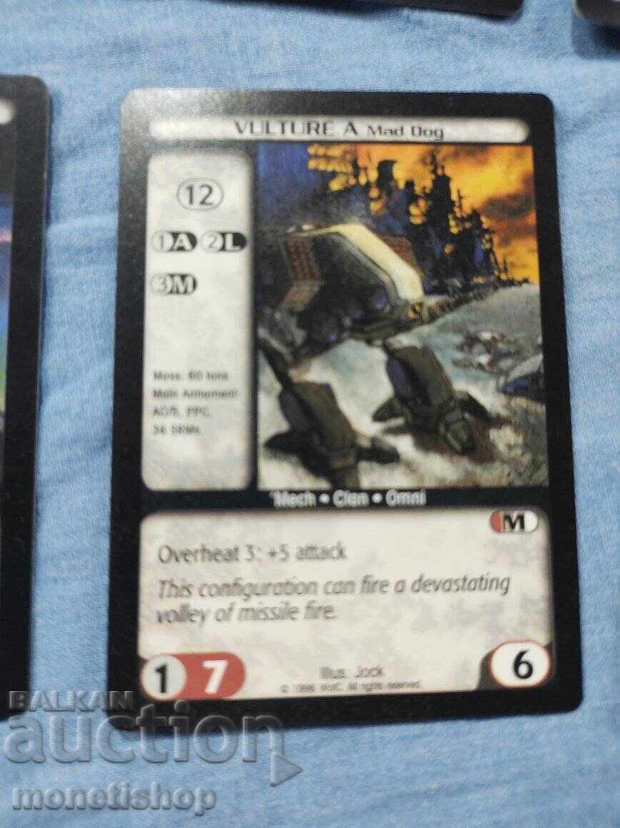 Delivery of We offer a large collection of Batletech cards Delivery of We offer a large collection of Batletech cards