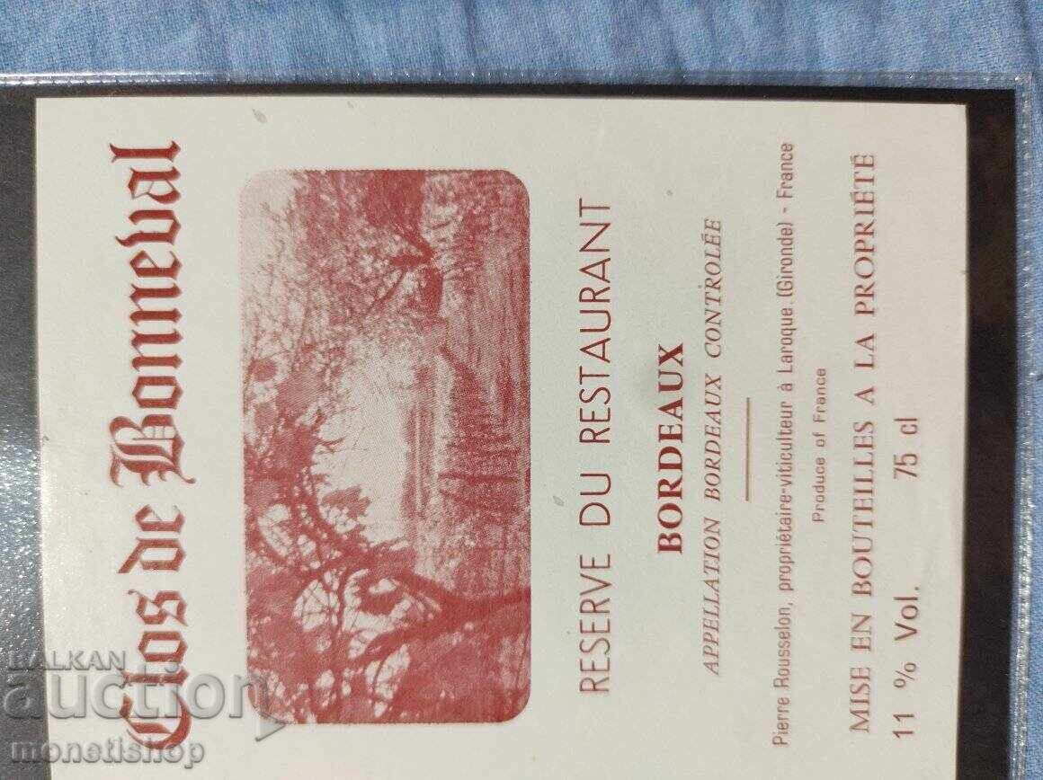 We offer a large collection of wine and champagne labels - 7 We offer a large collection of wine and champagne labels - 7