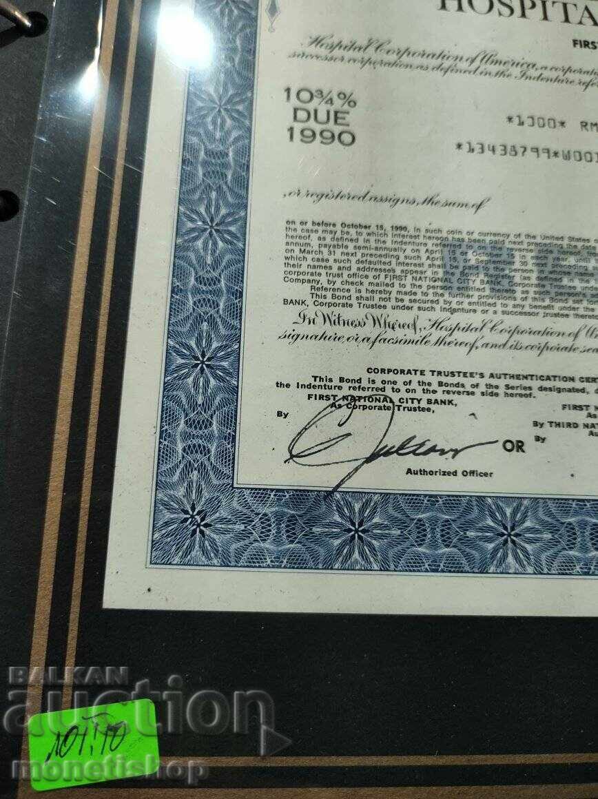 Delivery of American securities Delivery of American securities