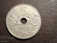 5 kroner 2007 Norway