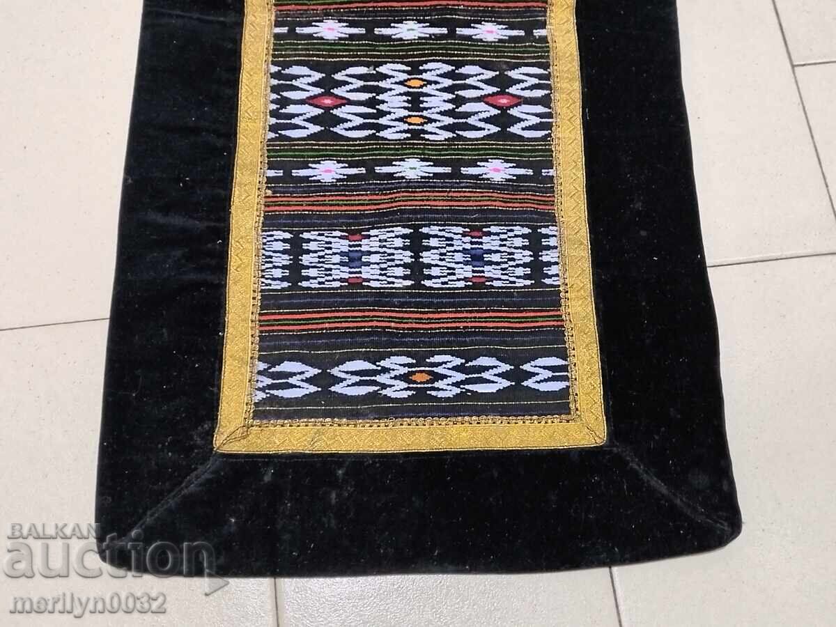 Auction Old apron tinsel embroidery, costume, cloth Auction Old apron tinsel embroidery, costume, cloth