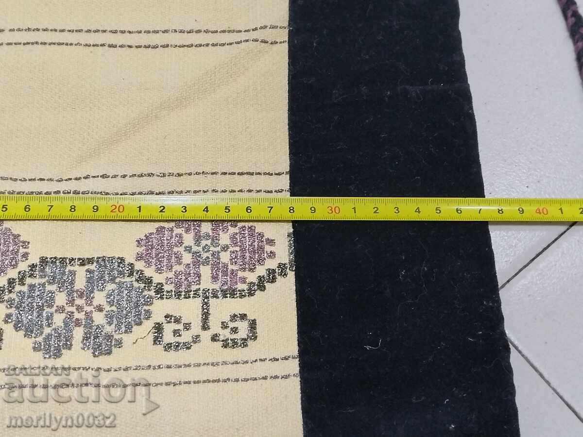 Old apron tinsel embroidery, costume, cloth - 5 Old apron tinsel embroidery, costume, cloth - 5