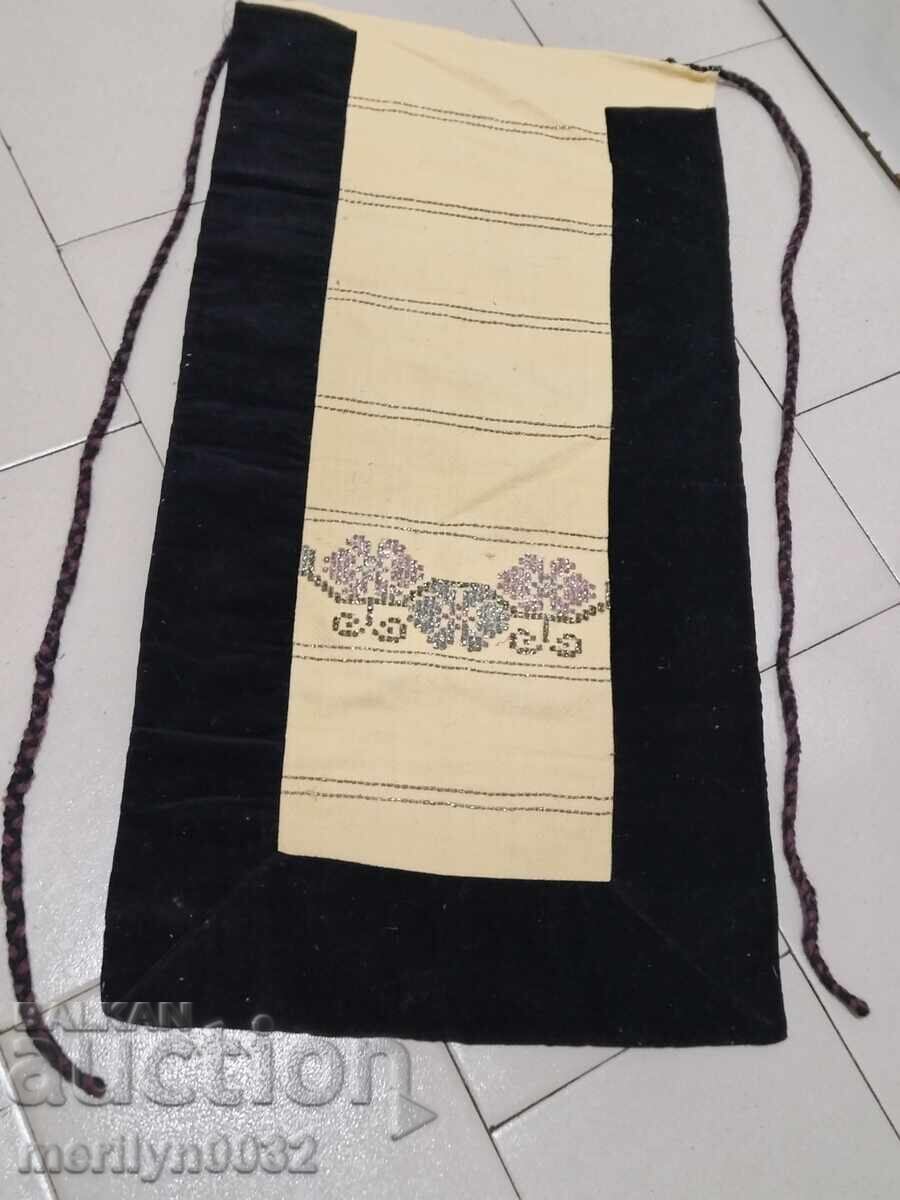 Old apron tinsel embroidery, costume, cloth - 7 Old apron tinsel embroidery, costume, cloth - 7