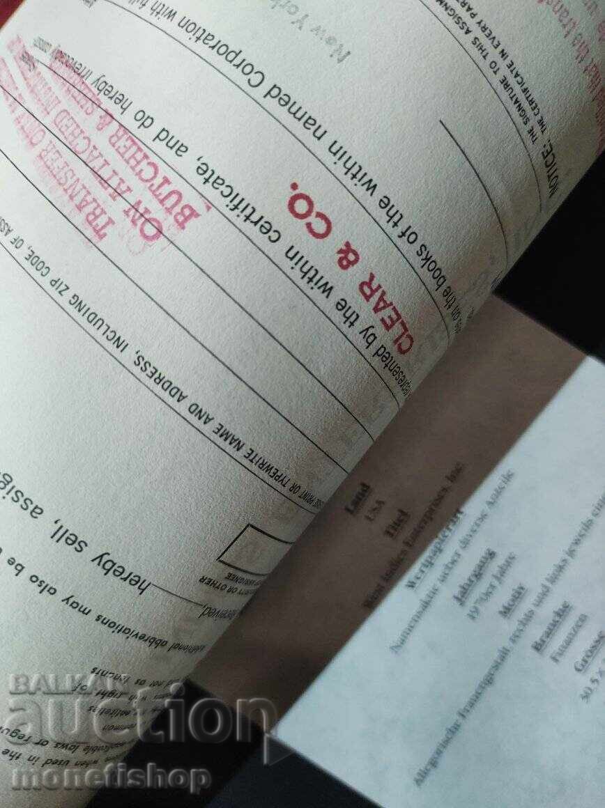 Delivery of American securities Delivery of American securities