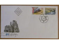 First postal envelope 2003 - Year of waters, mountains and ecotourism