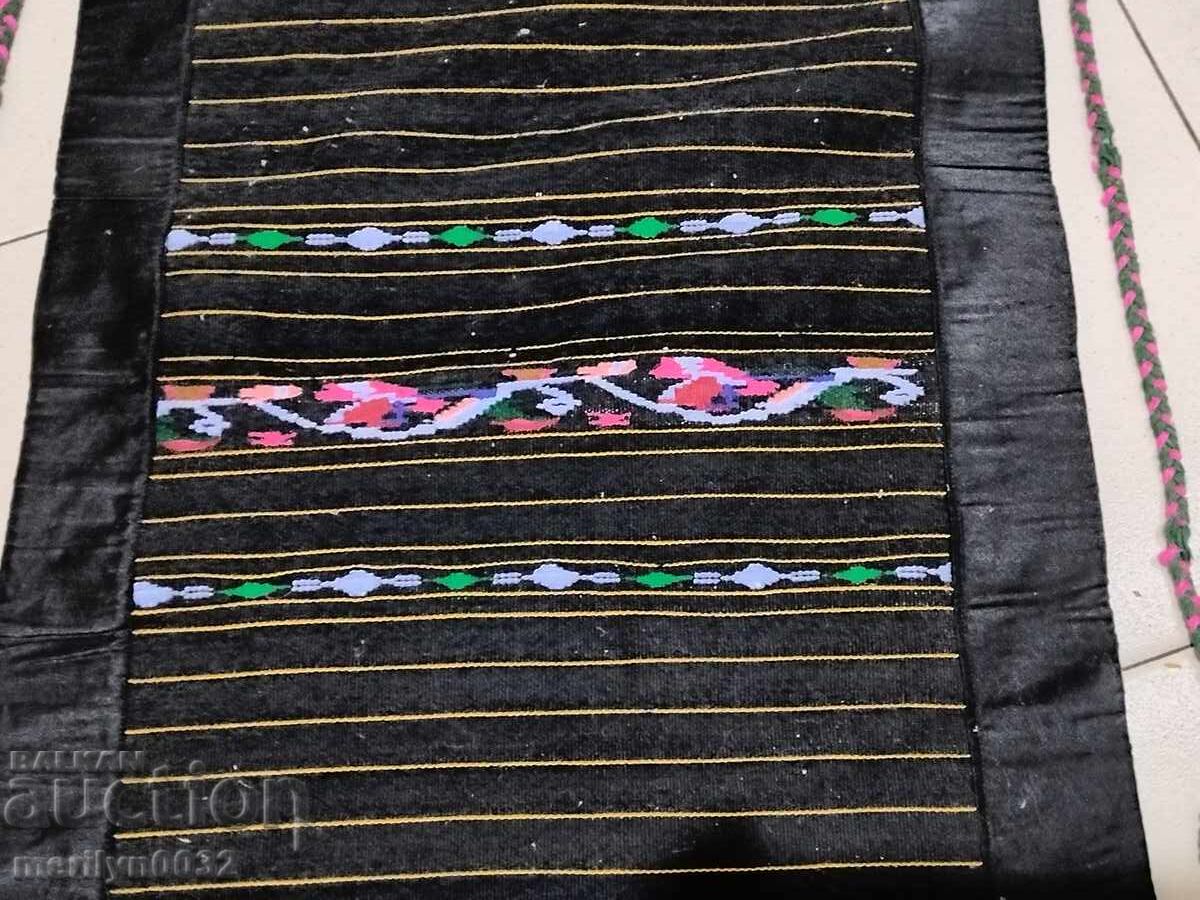 Auction Old apron tinsel embroidery, costume, cloth Auction Old apron tinsel embroidery, costume, cloth