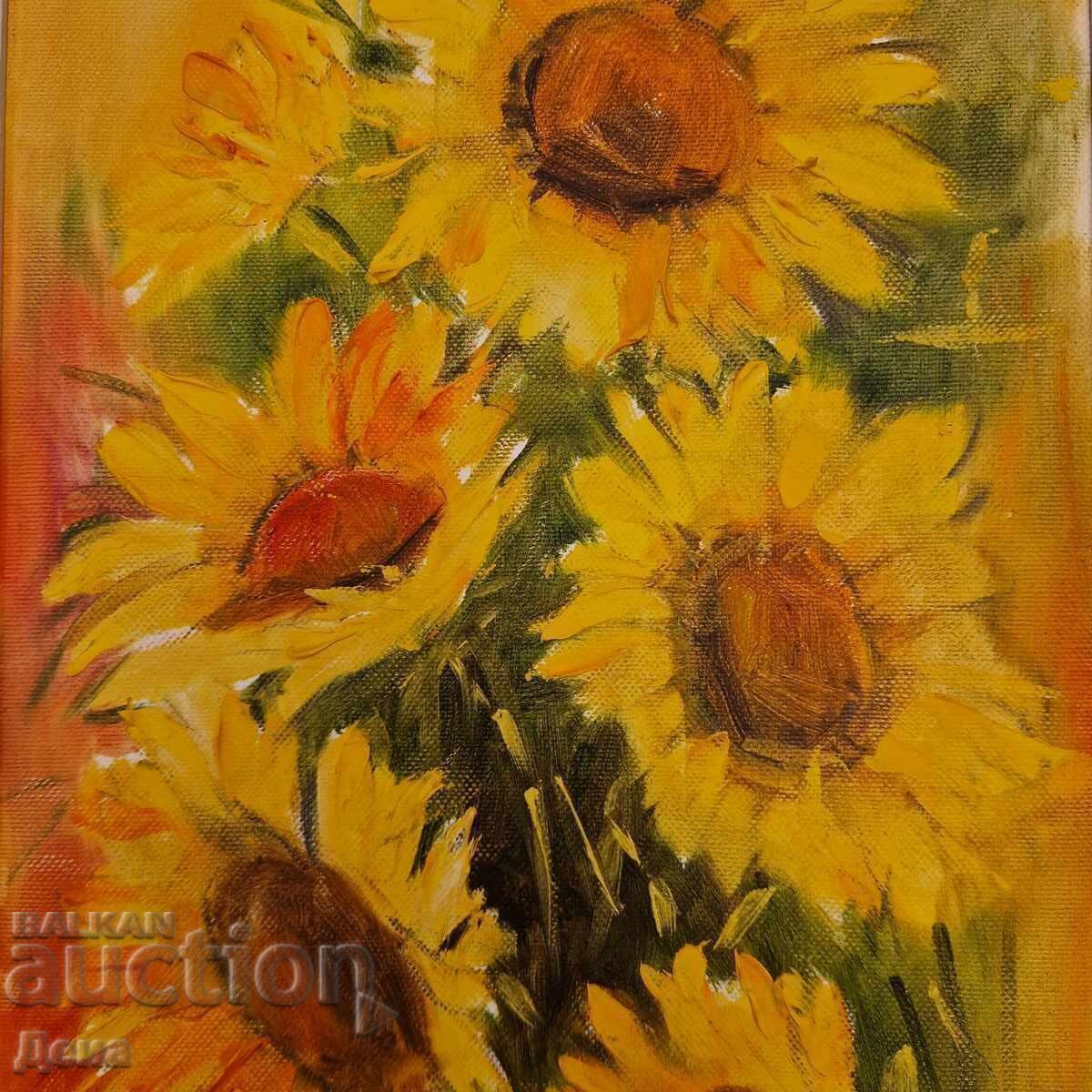 Auction  A beautiful contemporary picture.