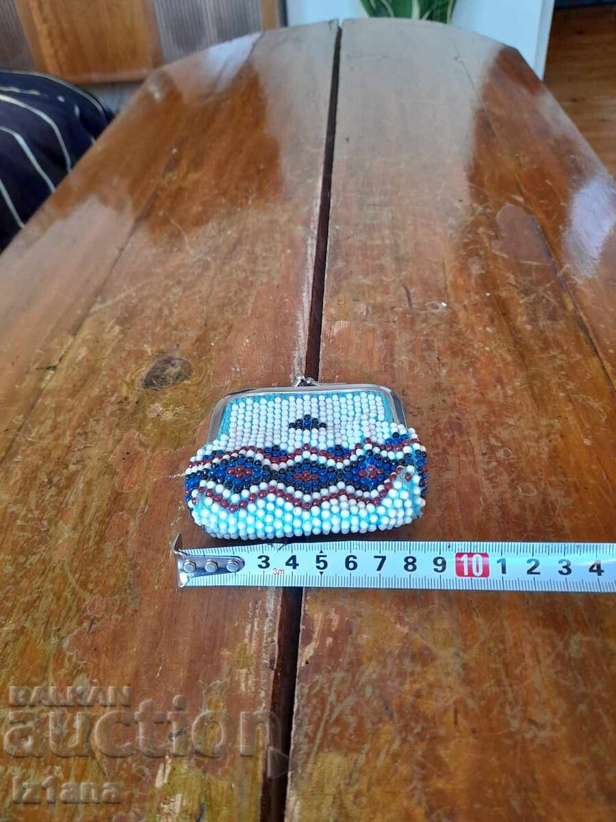Old beaded purse with price 22.00 BGN | € 11.25
